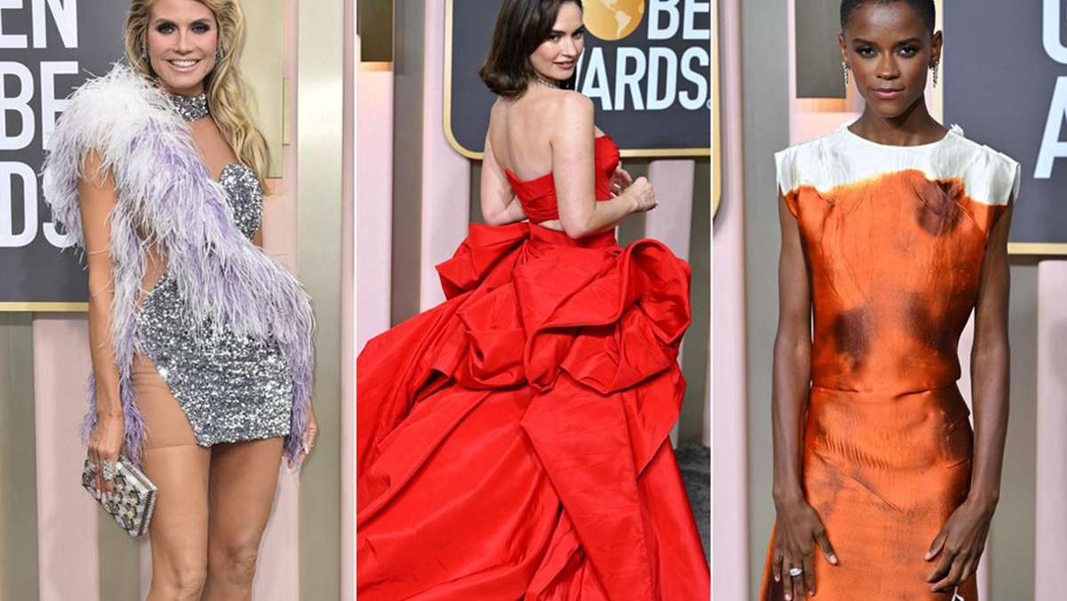 Golden Globes 2023: Die schönsten (und seltsamsten) Kleider der Stars