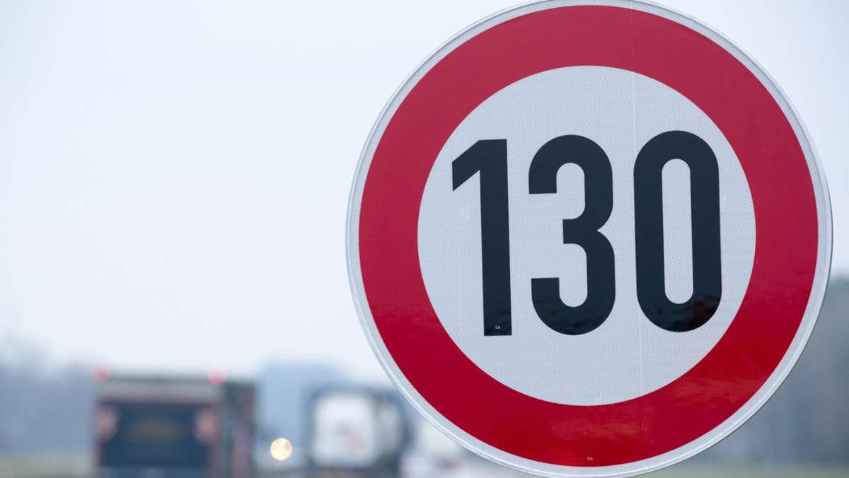Bei Regierungsbeteiligung: Grüne wollen Tempo 130 auf Autobahnen