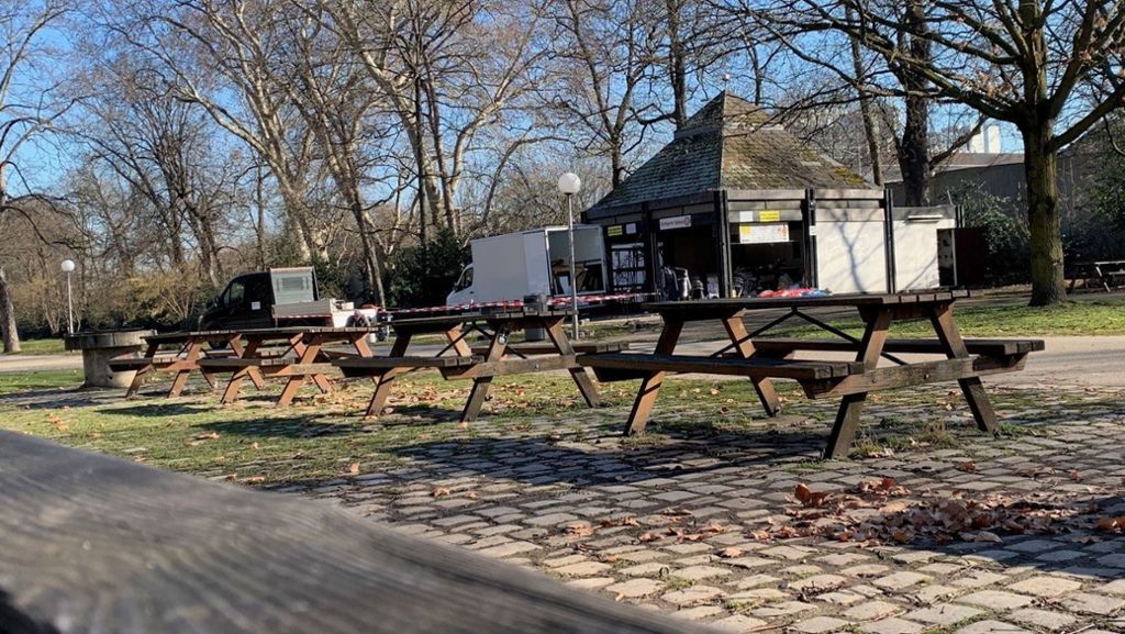 Grillplatz in Stuttgart: Das passiert mit dem maroden Kiosk im Schlossgarten