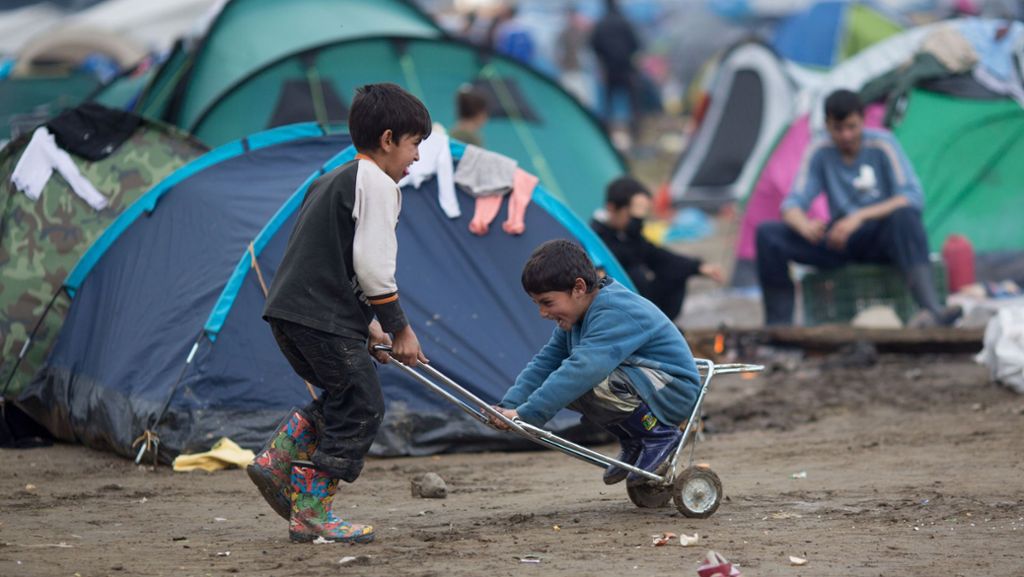 Kinder in Flüchtlingslagern: Widerspruch gegen Grünen-Chef Habeck