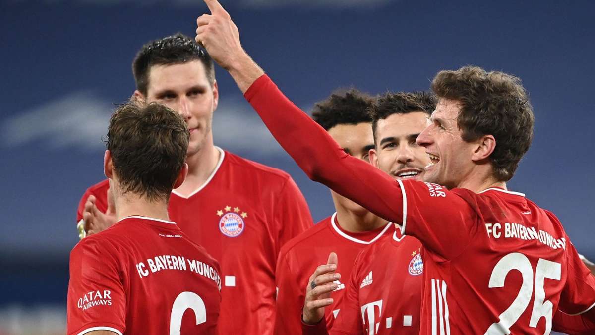 18. Spieltag der Fußball-Bundesliga: Bayern München bezwingt Schlusslicht Schalke mit 4:0