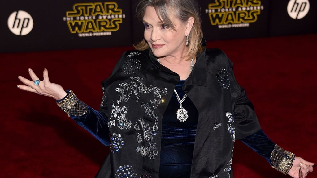 „Star Wars“-Star: Carrie Fisher mit 60 Jahren gestorben