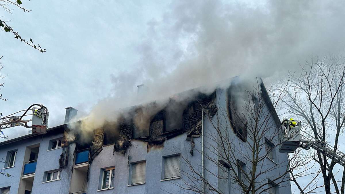Ortenaukreis: Zwei Verletzte nach Brand in Offenburg