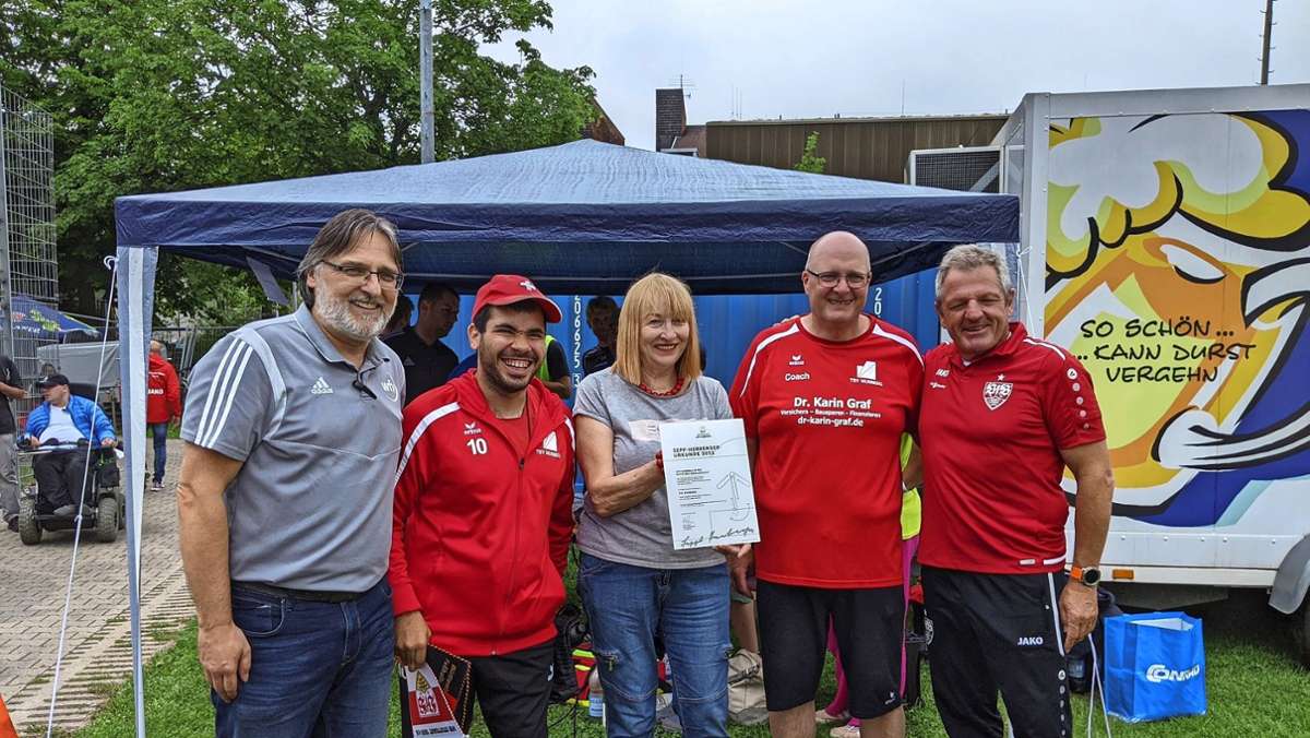  Der TSV Musberg wird von der Fritz-Herberger-Stiftung für sein Engagement geehrt. Das Fußballteam „All inklusiv“ des Filderclubs gibt es seit drei Jahren. 
