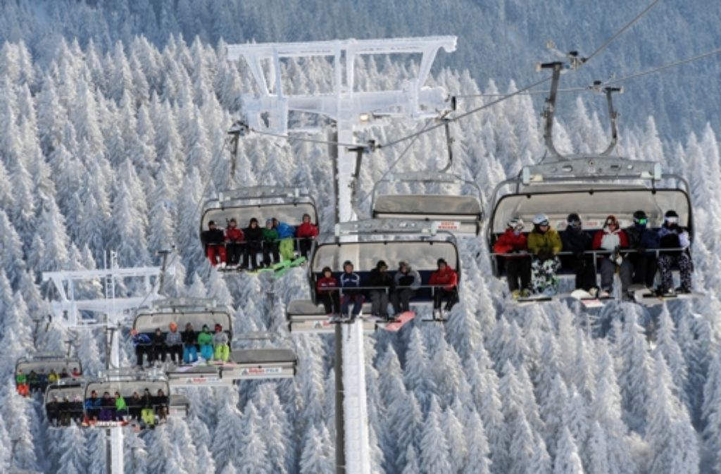 Der Schwarzwald – hier am Feldberg – lädt zum Wintersport ein. Foto: dpa
