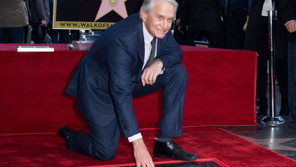 Michael Douglas: Hollywood-Star auf dem „Walk of Fame“ verewigt