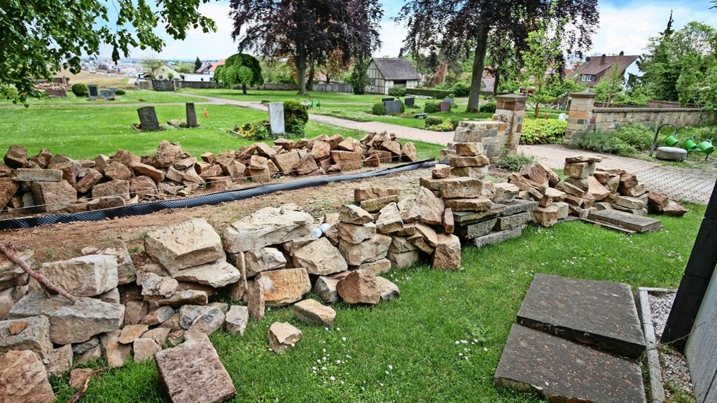 Friedhof in Hemmingen: Der historische Friedhofsteil wird umgestaltet