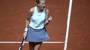 Petra Kvitova steht in Stuttgart im Halbfinale