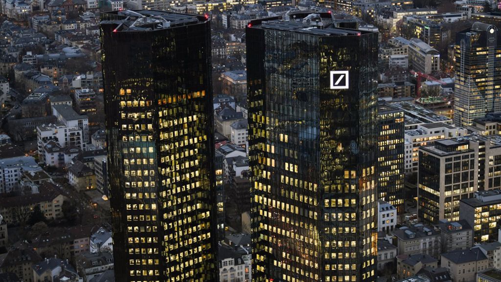 Branchenvergleich: Wettbewerber hängen die Deutsche Bank ab