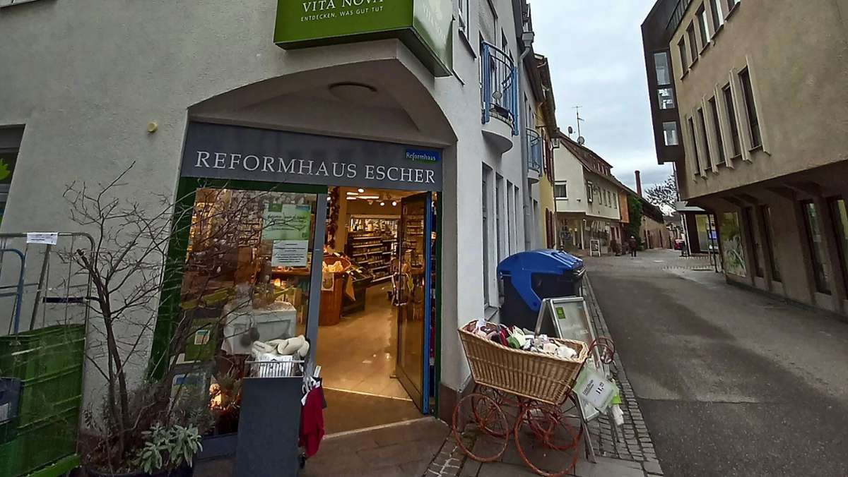 Handel in Winnenden: Reformhaus Escher schließt  Filiale