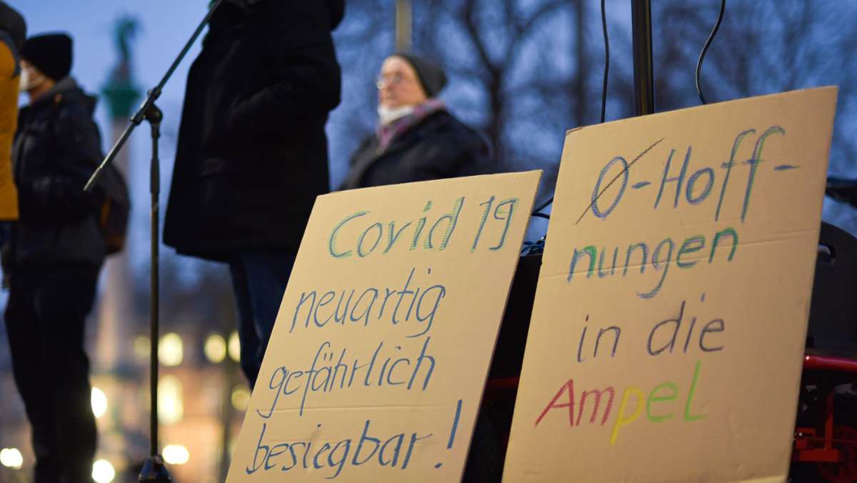 Coronaproteste in Baden-Württemberg: So viele Demonstranten wie nie zuvor