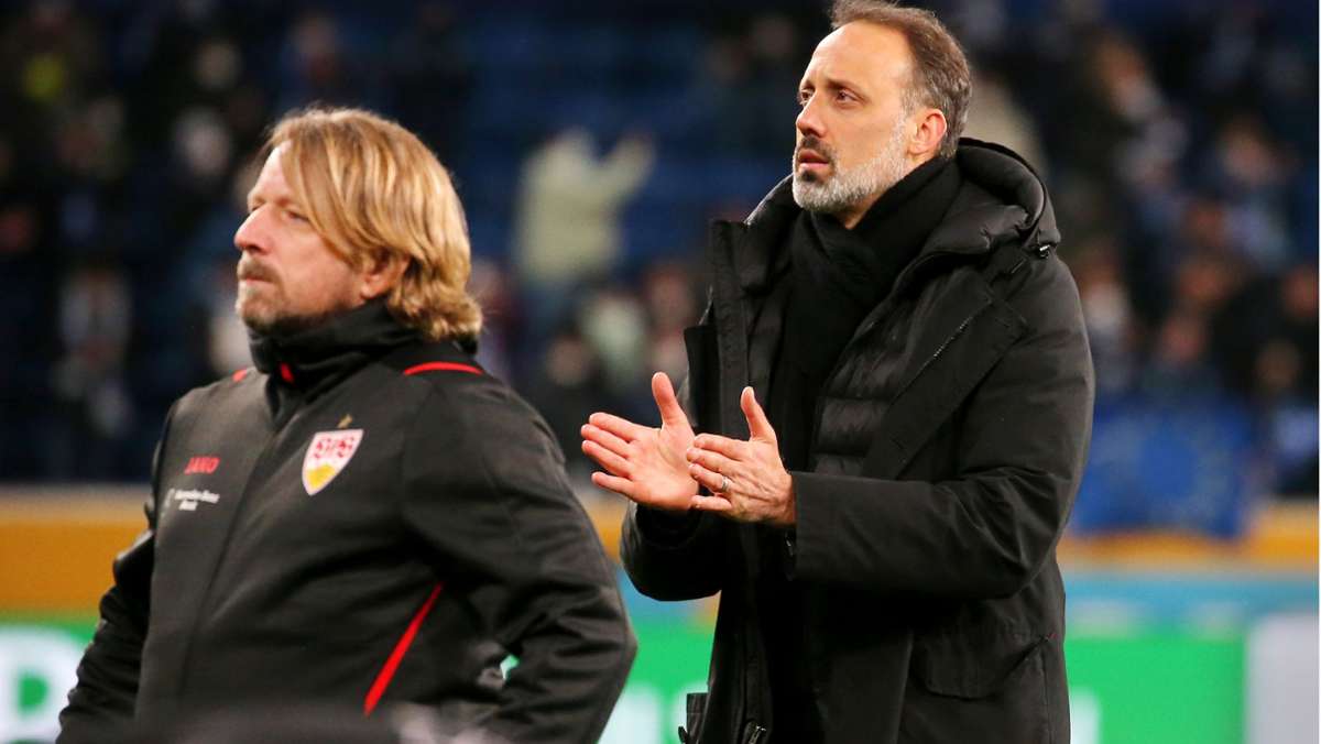 VfB Stuttgart im Abstiegskampf: Wie die VfB-Spitze zu Trainer Pellegrino Matarazzo steht