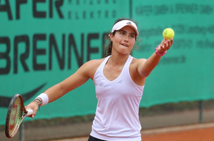 Tennis Zweite Bundesliga Damen: TC Leonberg feiert ersten Saisonerfolg und tankt Zuversicht