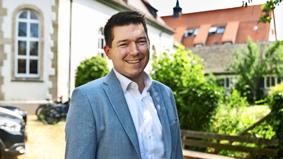 Ostfilderns Erster Bürgermeister Andreas Rommel: Mit guten Ideen motivieren