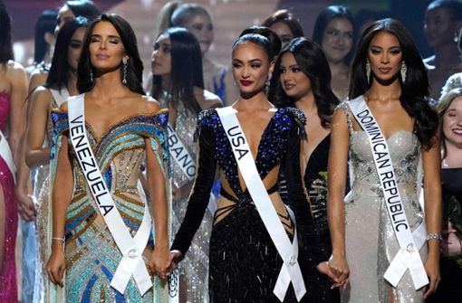 R’Bonney Gabriel ist die neue „Miss Universe“. Foto: AFP/TIMOTHY A. CLARY
