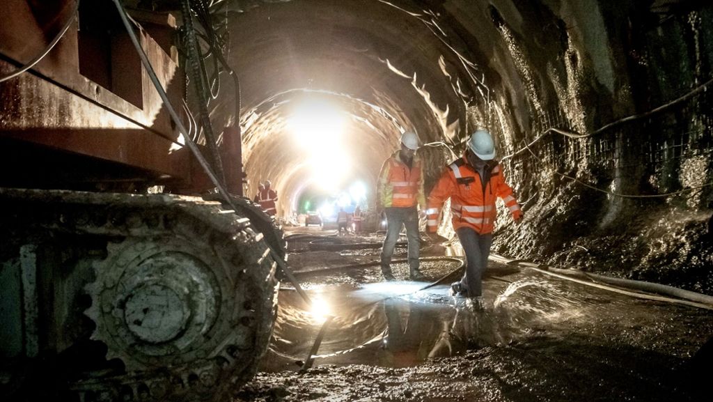 Tunnelbau für Stuttgart 21: Die Wasserschlacht im Neckartal