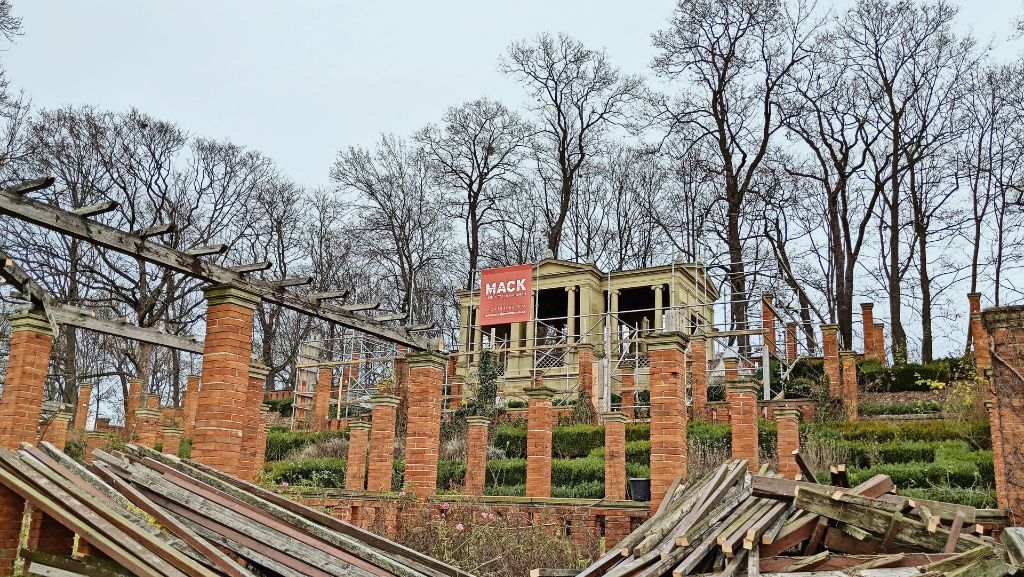 Park der Villa Berg in Stuttgart-Ost: Brunnen im Rosengarten  wird im Mai wieder sprudeln