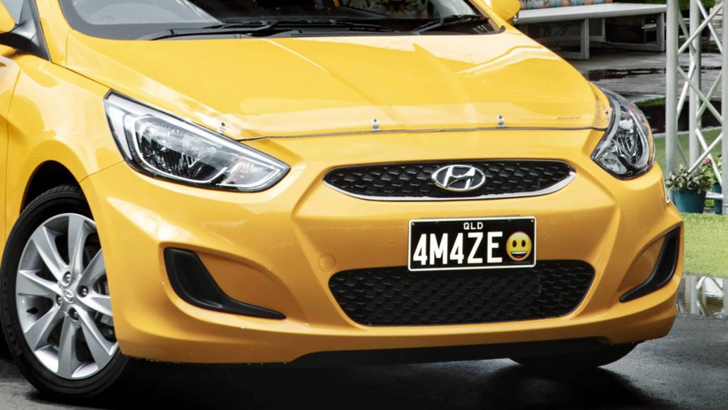 Queensland in Australien: Emoji-Symbole auf Auto-Nummernschildern künftig erlaubt