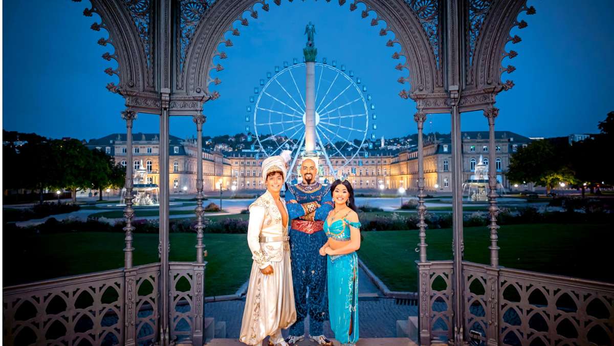 „Aladdin“ startet neu in Stuttgart: Disneyland für den Schlossplatz