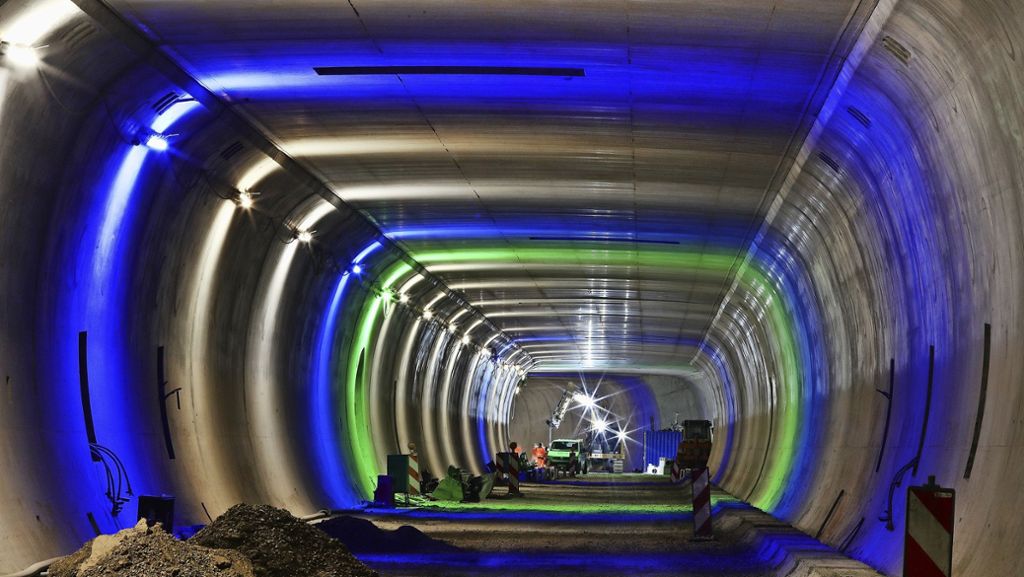 Eröffnung in Bad Cannstatt verschoben: Zeitverzug  beim Bau des Rosensteintunnels
