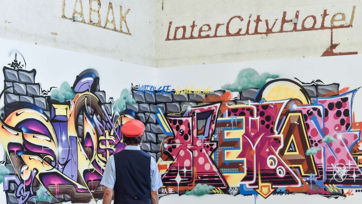 Kunst im Stuttgarter Hauptbahnhof: Graffiti-Ausstellung verlängert