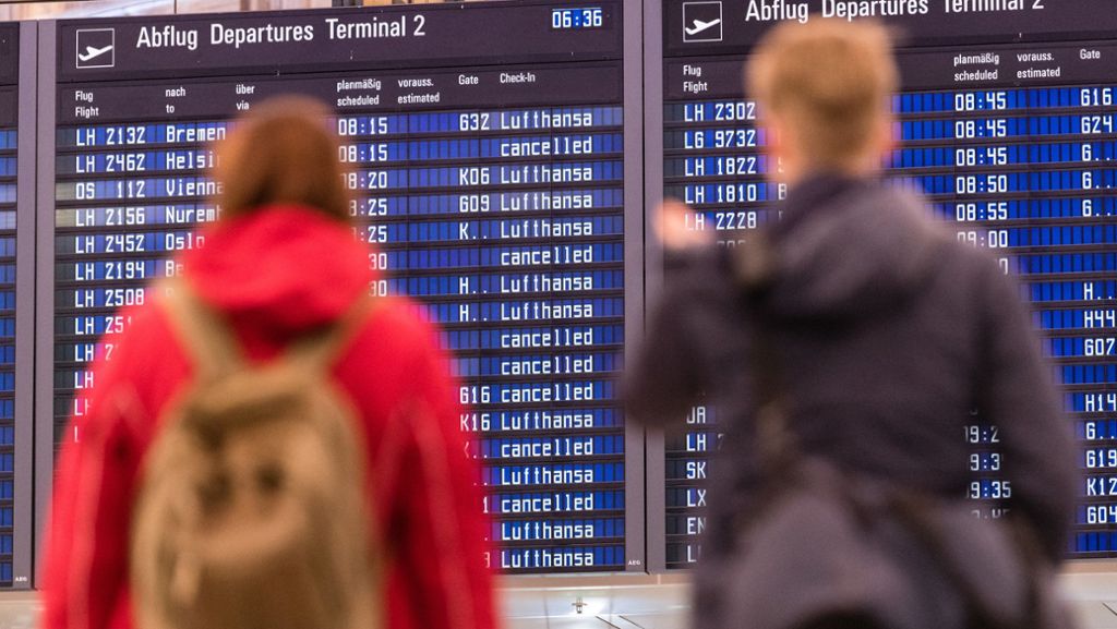 Streiks der Flugbegleiter: Lufthansa muss Ufo akzeptieren