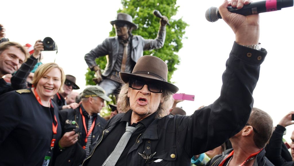Udo Lindenberg: Statue von Rocksänger in seiner Geburtsstadt gestohlen
