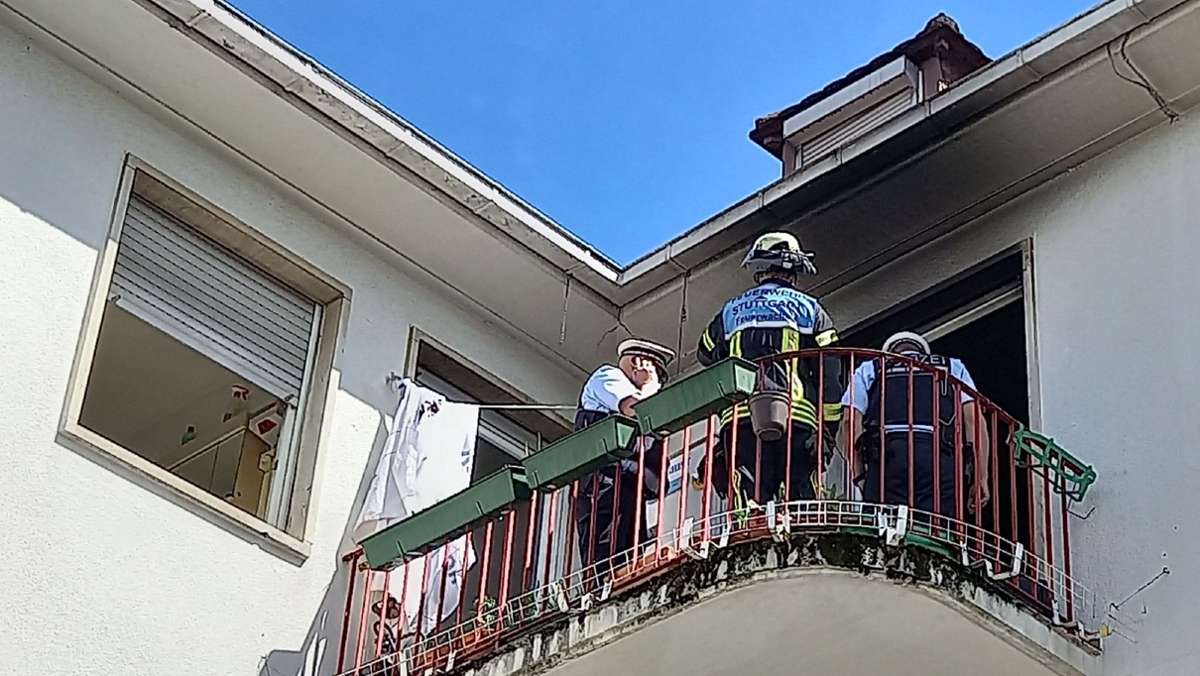 Stuttgart-Feuerbach: Wohnungsbrand ruft Feuerwehr auf den Plan