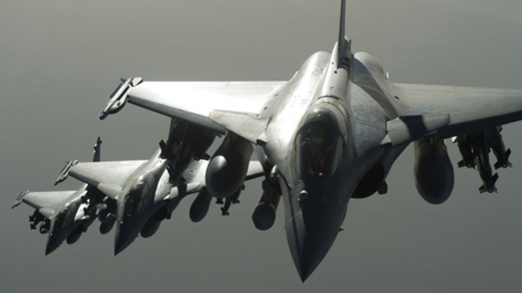IS in Syrien: 30 Tote bei erstem  Luftangriff  Frankreichs