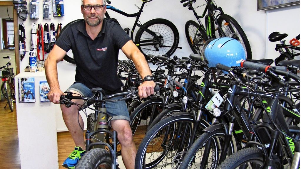 Radhändler aus Echterdingen: E-Rad hat Senioren-Image abgestreift