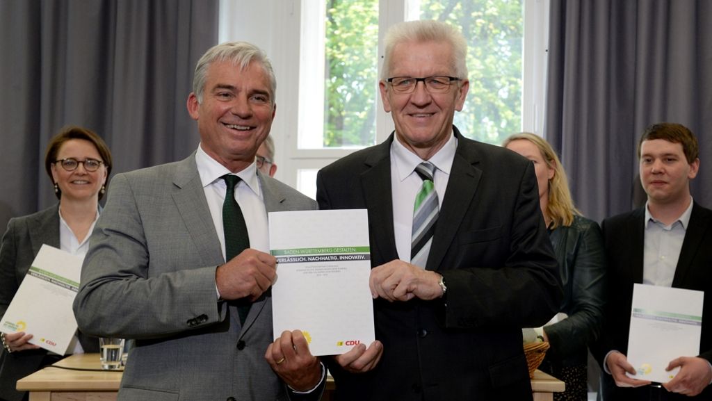 Nebenabsprachen bei Grün-Schwarz: Kretschmann gibt sich reumütig