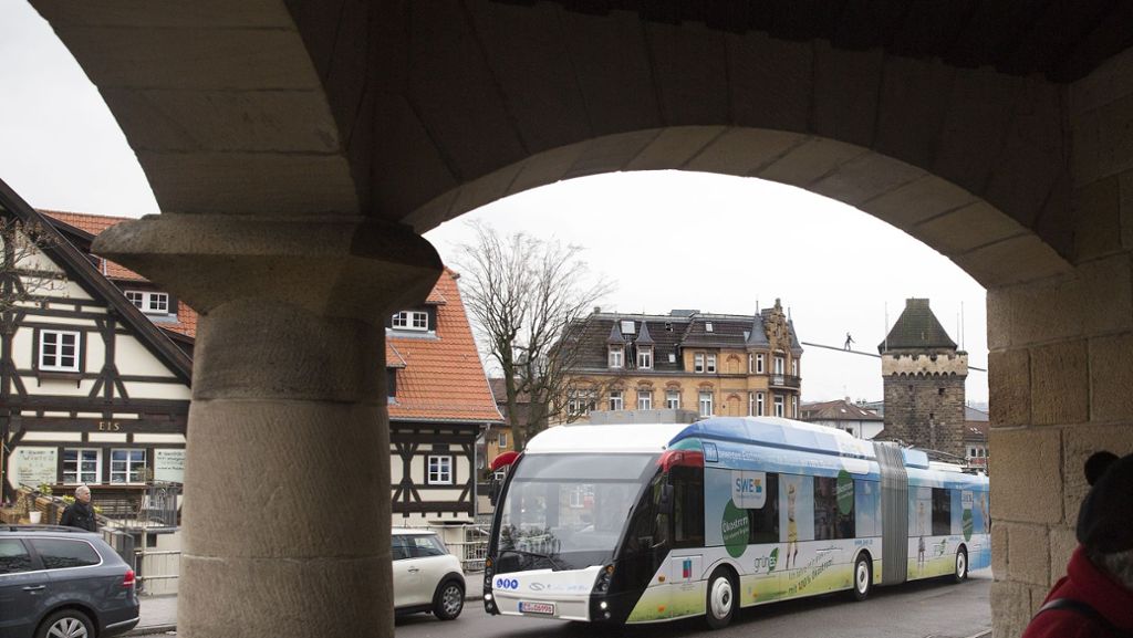 Nahverkehrs-Revolution in Ludwigsburg?: Die Stadt setzt auf Elektrobusse