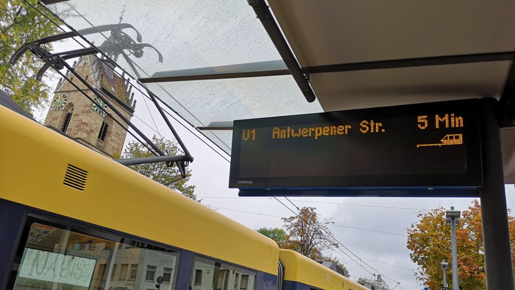 Nahverkehr zwischen Fellbach und Bad Cannstatt: Neue Schienen und neuer Schotter  für die U1