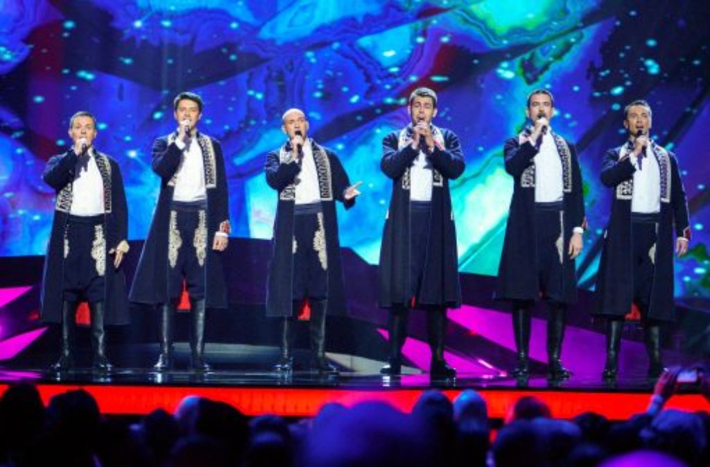 Die kroatische Band "Klapa s Mora" schaffte es mit ihrem Titel "Mižerja" nicht ins Finale.