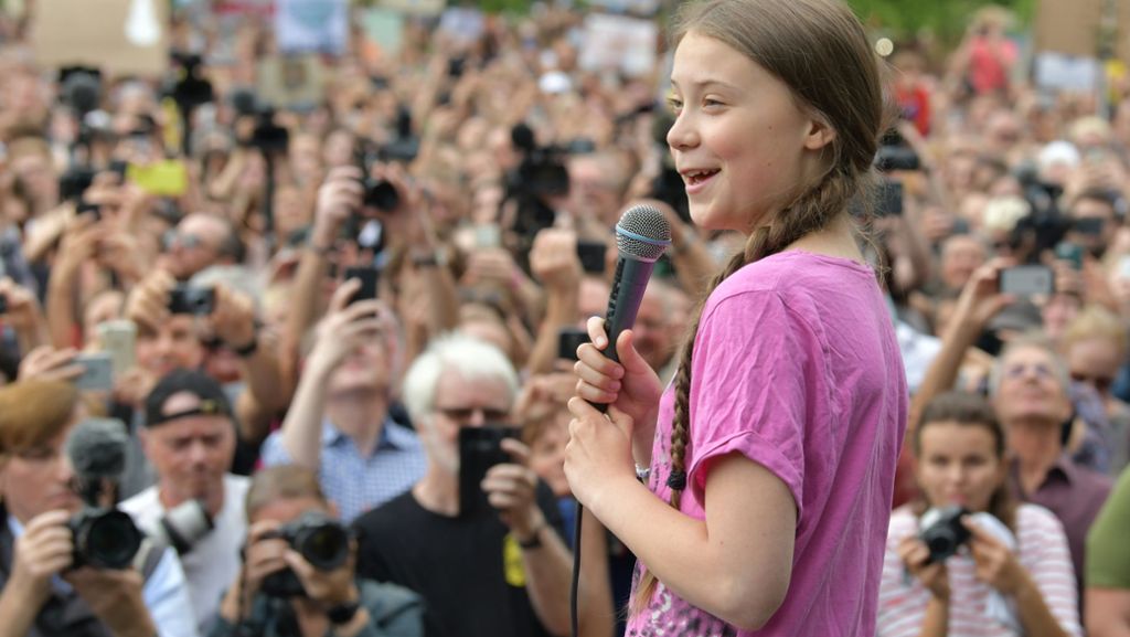 Greta Thunberg in Berlin: Klimaaktivistin verspricht: Wir werden nie aufhören