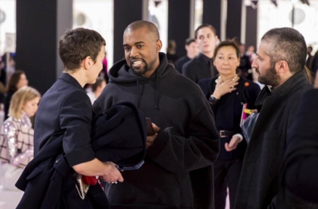 Kanye West bei Dior