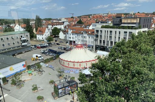 Der „Grüne Platz“, das Post-/Voba-Areal, soll einmal Heimstatt fürs geplante Bürger- und Kulturzentrum werden. Foto: Privat