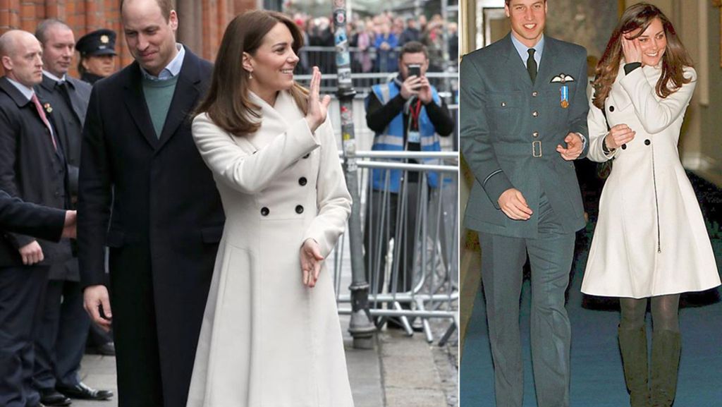 Herzogin Kate in Irland: Ihr Mantel ist zwölf Jahre alt