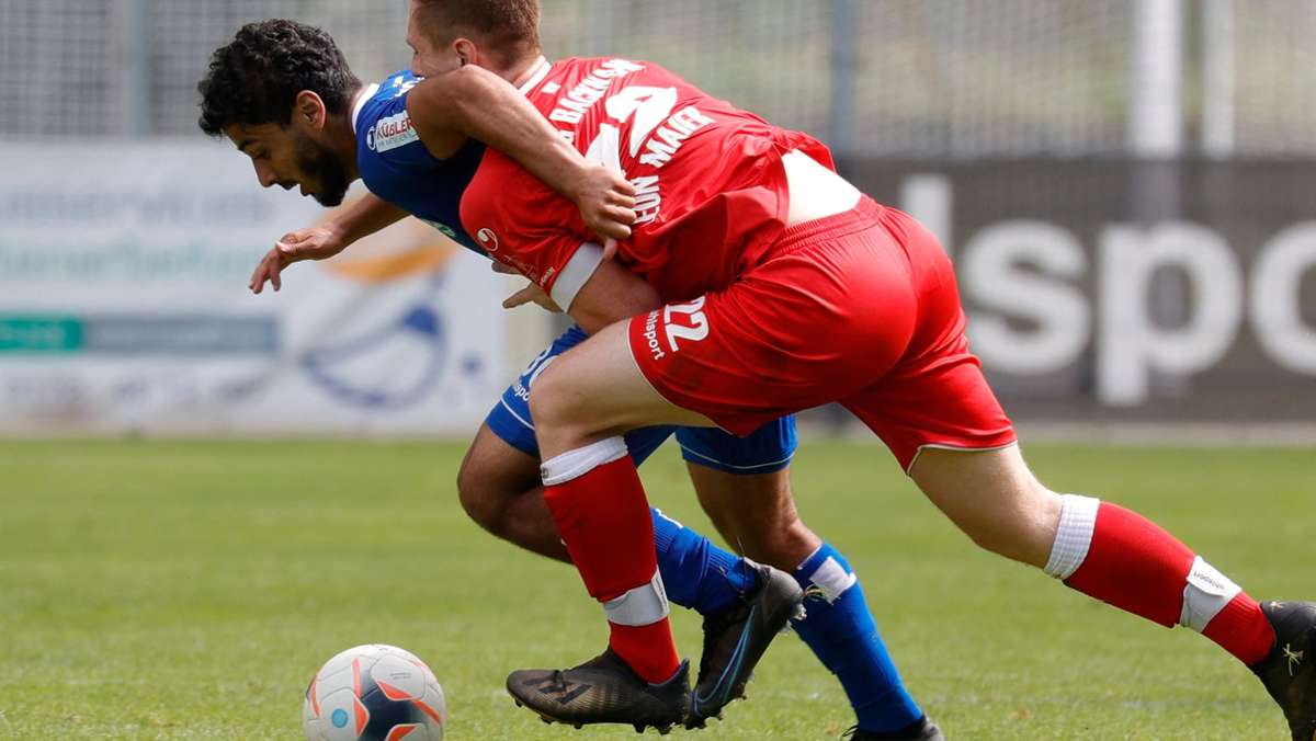 TSG Backnang gegen Stuttgarter Kickers: Baroudi mit Doppelpack – Kickers gelingt Auswärtssieg