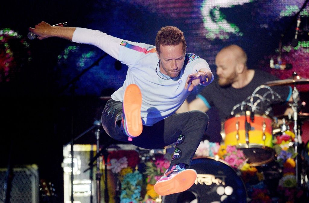 Auf Platz 8 steht die Band Coldplay mit Jahreseinnahmen in Höhe von 88 Millionen Dollar.