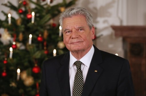 Gauck erteilt Gewalt und Hass klare Absage