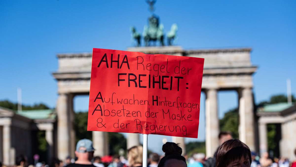 Querdenken Demo vor Silvester: Veranstalter: „Kommt nach Berlin“