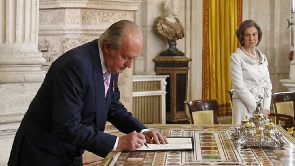Felipe ist neuer König Spaniens: Juan Carlos hat abgedankt