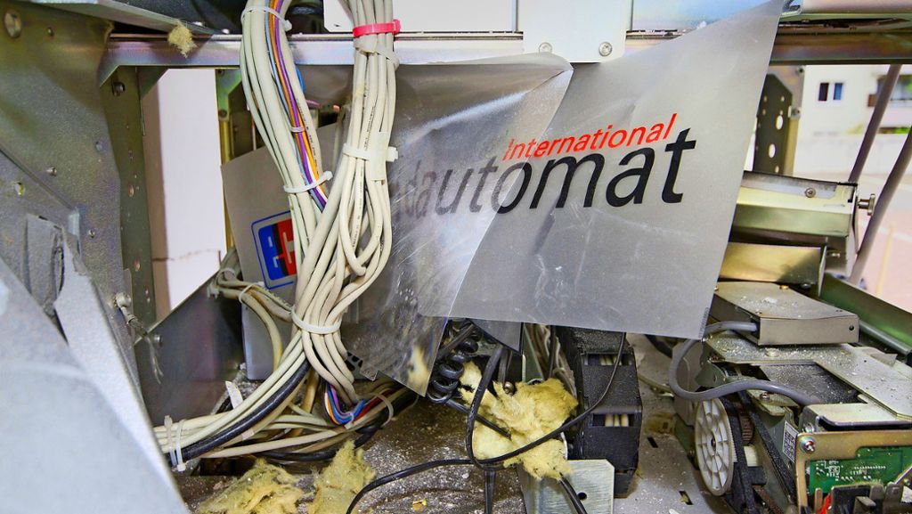 Landgericht Stuttgart: Automatensprenger gehen mehrere Jahre ins Gefängnis