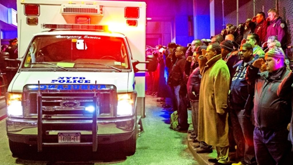 Polizistenmord in New York: Die Stadt ist wie Pulverfass