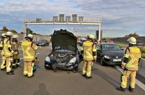 Unfall mit drei Fahrzeugen