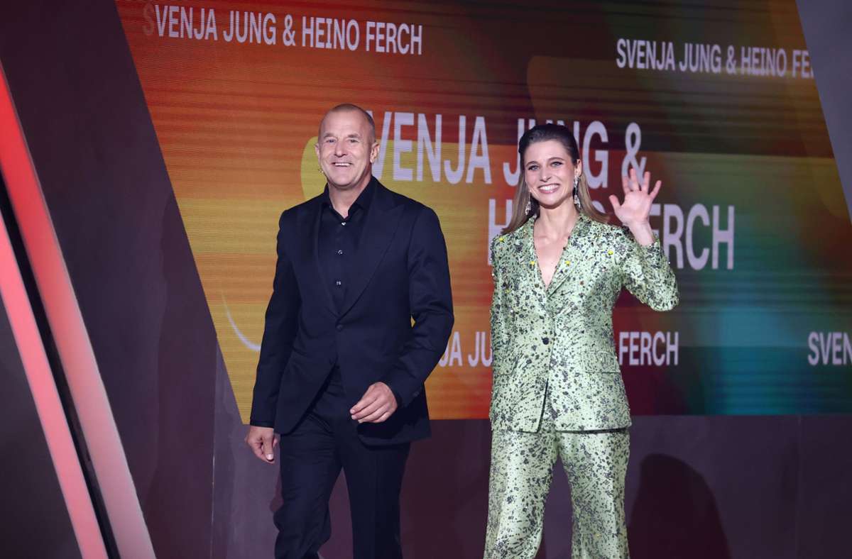 Heino Ferch und Svenja Jung