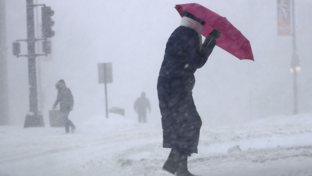 Schneesturm in den USA: Fünf Menschen sterben im Blizzard