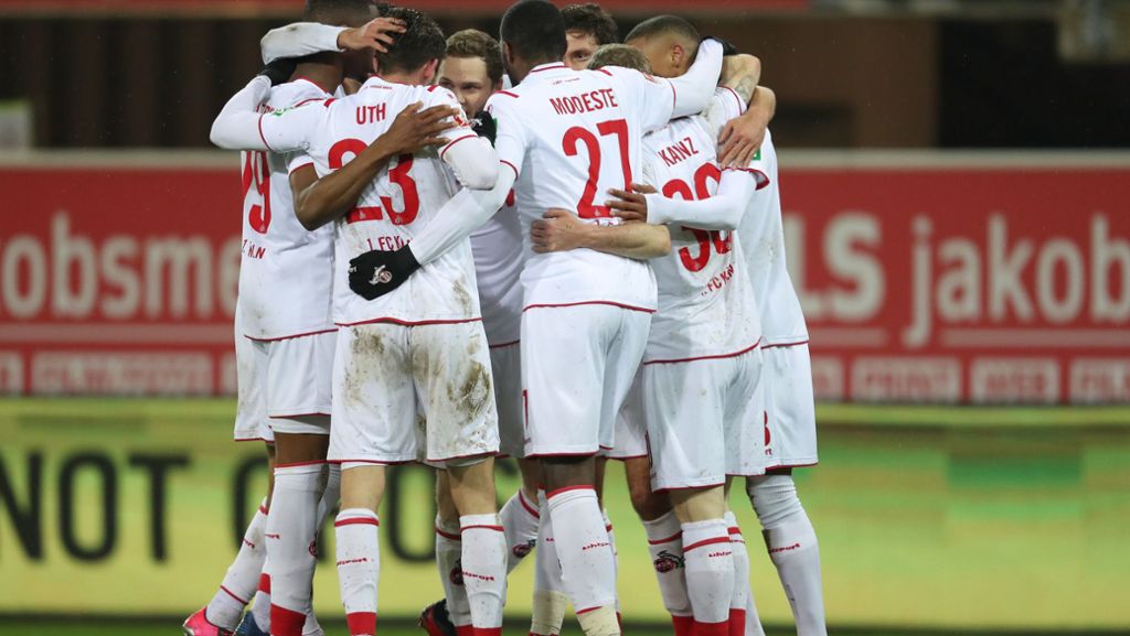  Der 1. FC Köln eilt in der Fußball-Bundesliga von Sieg zu Sieg – und kann das Thema Abstiegskampf wohl sehr bald abhaken. 