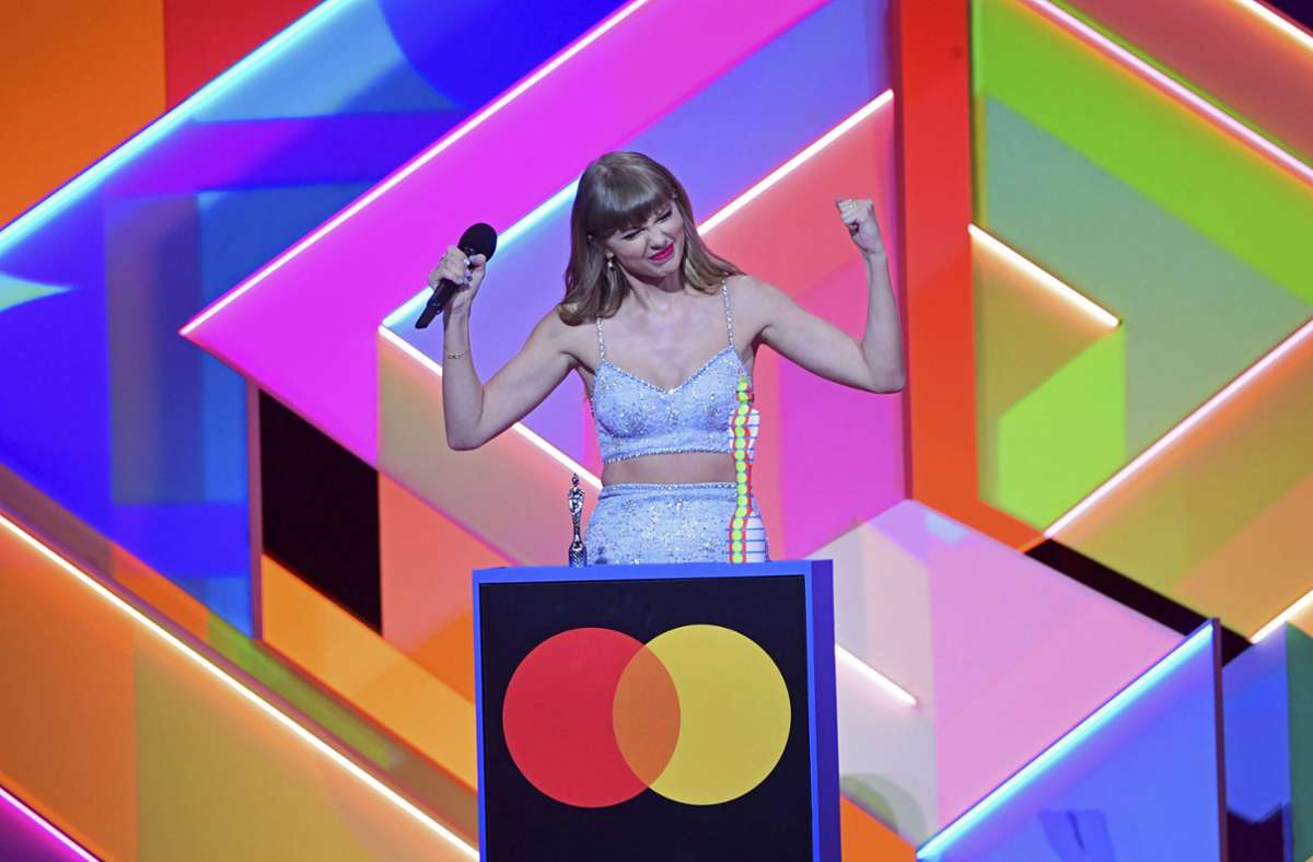 Swift erhielt den „Global Icon Award“.